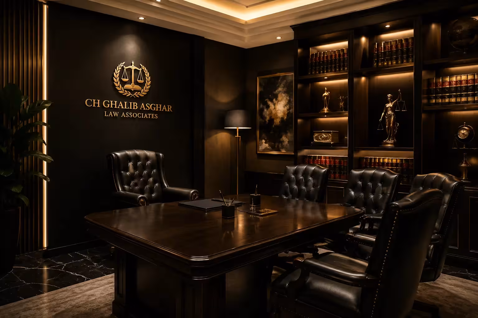 Legal consultation at Chaudhry Ghalib Asghar Law Associates