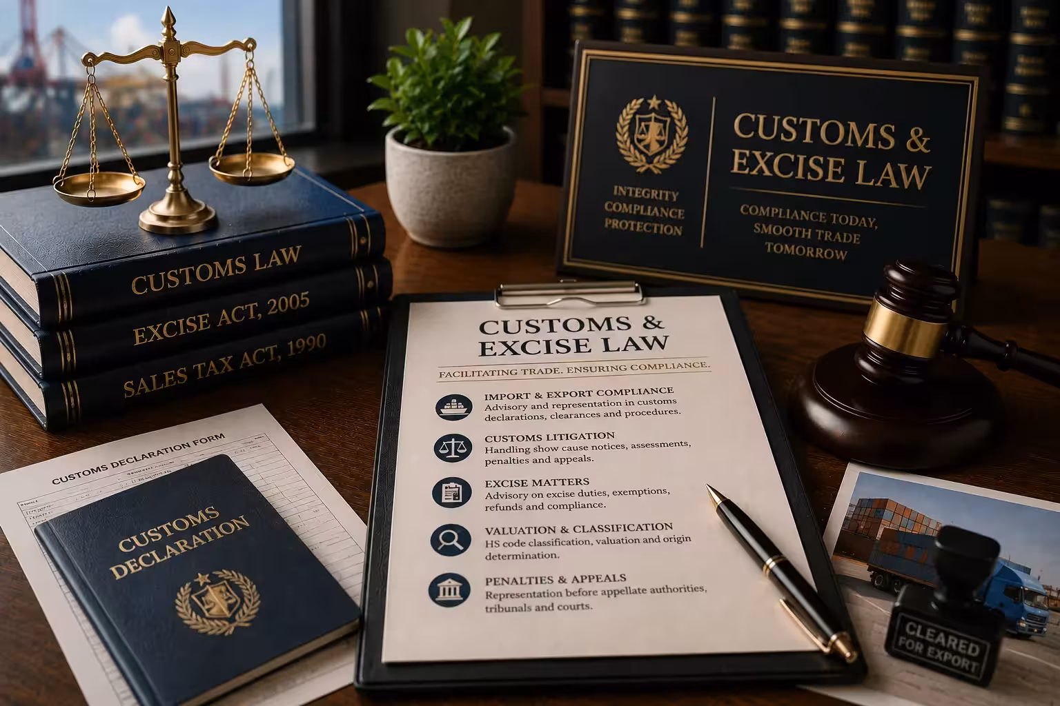 Customs and excise law representation in Lahore