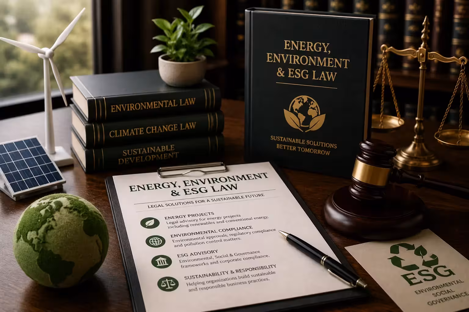Energy environment and ESG legal advisory services